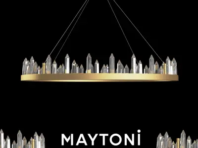 Pendant Gletscher H186-PL-01-61W-BS Maytoni Classic Free 3D model