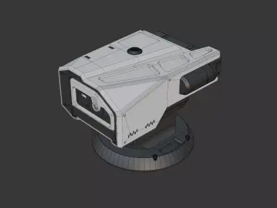 Security Camera Free 3D model purchase