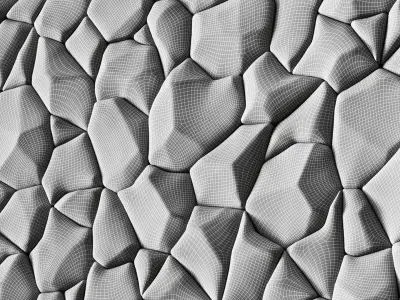 Circle Wall Art Panel by Rod Mireau 3D model