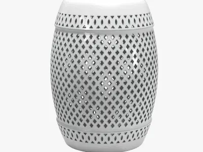 Willa arlo interiors rivera garden stool 3D model