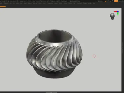 vase pot planter 3d print 838  3D print model