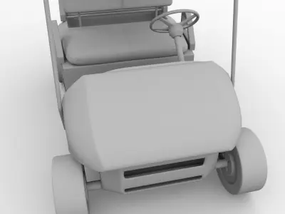 Golf Cart 3D model
