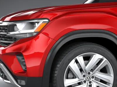 Volkswagen Atlas Cross Sport Regular 2021 3D model