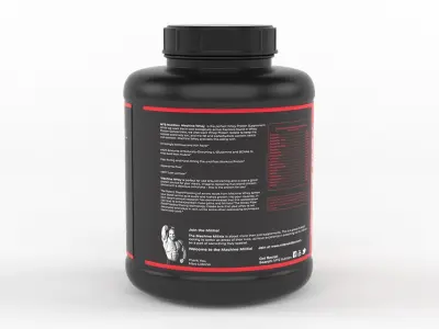 Protein with Dumbbell 3D model