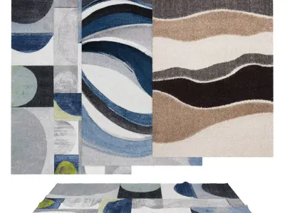 Rugs No 255 Low-poly 3D model
