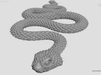 Snake 3D model shop