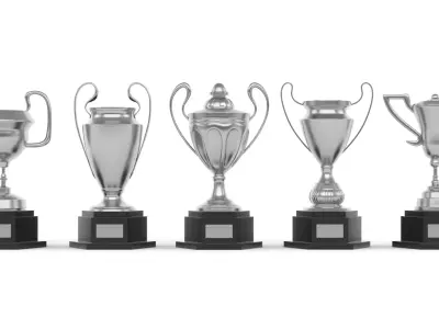 Trophy Cup Collection 3D model
