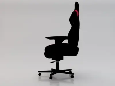 Gaming Chair 01 Low-poly 3D model