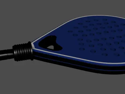 Padel Racket Free 3D model