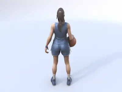 Basketball 3D model