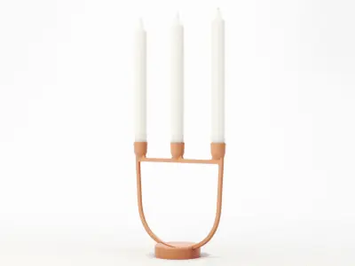 Open Candelabra 3D model