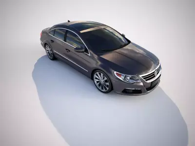 Volkswagen Passat cc 3D model