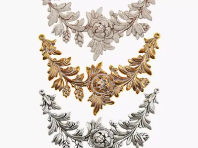 Classic carved 248 3D model
