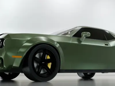 Dodge Challenger SRT Hellcat 3D model