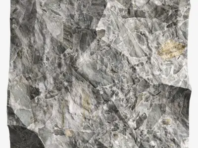 356-RockPanel rock texture 3D model
