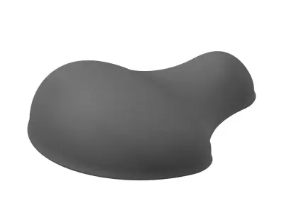 Carbon Fiber Bicycle Saddle 3D model