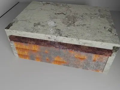 Old Garage  Free 3D model