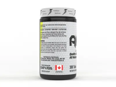 Protein Powder 3D model