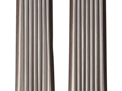 Curtains 12 3D model