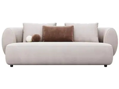 Botero 266 Sofa By Sicis 3D model