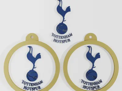 Tottenham Hotspur Football Club 3D print model