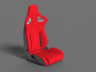 car seat 3D model
