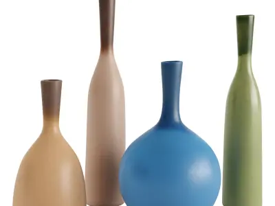 Provence Soft Gradient Vase 3D model