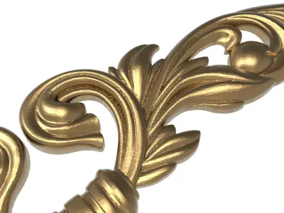  decorative pattern ready for 3D printing 3D model 181
