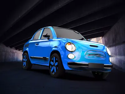 ZAZ-newERA concept car 3D model