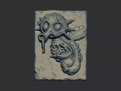 hypotrempe pokemanzombie cnc model 3D print model