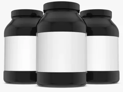 Plastic Bottle  3D model