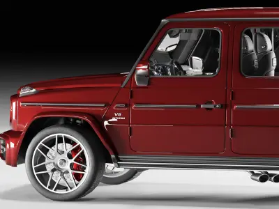 Mercedes Benz G63 AMG 2020 3D model