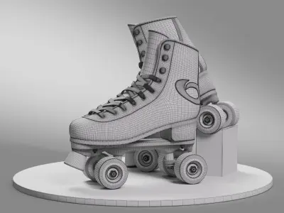 Roller skates Osprey 02 3D model