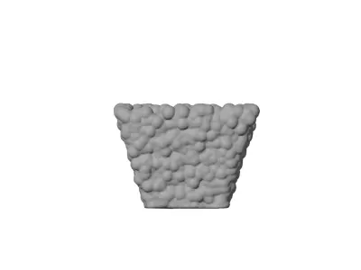 Bubble Vase 3D print model