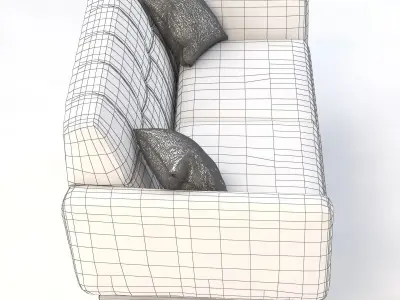 Joybird Hughes Two Seater 3D model