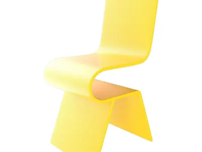 Modern chair 3D model order