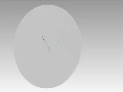 Crown Selling Stucco Round 3D SCANNED 3D model