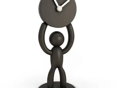 Black Decorations 3D model