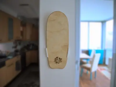 Balance Board Holder 3D print model