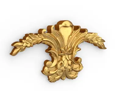 Classic decor ornament 32 3D print model