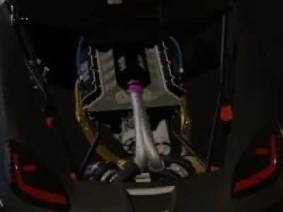 corvette c6 3D model