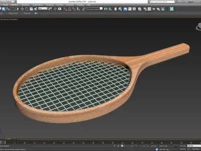 Racket 3D model