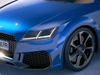 Audi TTRS Coupe 2020 3D model