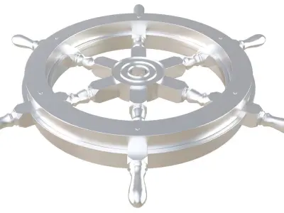 Helm Silver 3D model