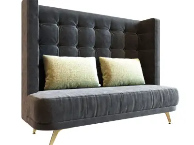 Sofa Loveseat 3D model
