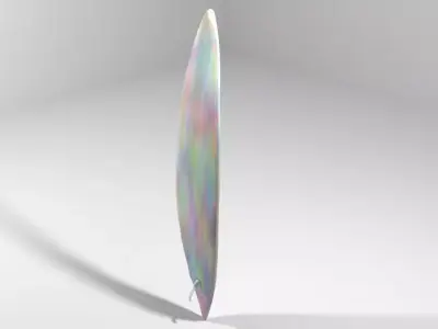 Surfboard - Type 5 3D model