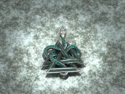 snak 3 3D print model