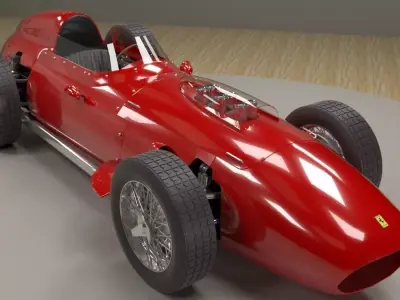 Ferrari 256 F1 1959 3D model
