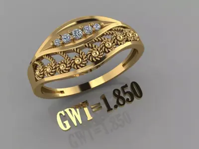 FASION RING 3D model