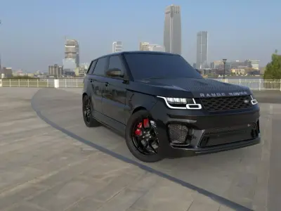 3D Range Rover Sport 2018 3D model